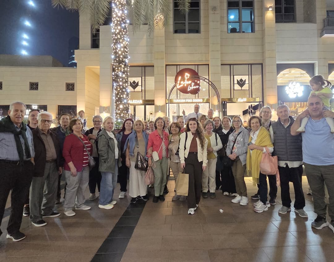 Group dining at Lalezar